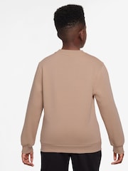 Nike Natural Hemp Club Fleece Sweatshirt - Image 3 of 3