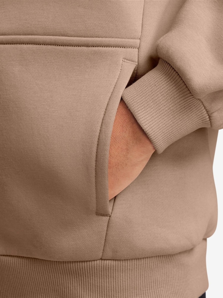 Natur, Hanf - Nike Club Kapuzenjacke aus Fleece - Bild 3 von 3