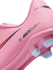 Nike Red Mercurial Vapor 16 Club Multi Ground Low Football Boots - Image 11 of 11