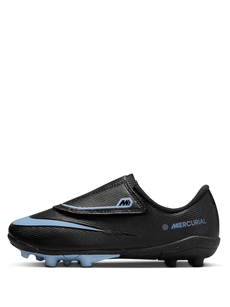 Nike Black Mercurial Vapor 16 Club Multi Ground Low Football Boots - Image 2 of 11 Nike Black Mercurial Vapor 16 Club Multi Ground Low Football Boots - Image 2 of 11