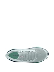 Nike Grey Silver and Green Youth Air Zoom Pegasus 41 Running Trainers - Image 3 of 4