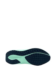 Nike Grey Silver and Green Youth Air Zoom Pegasus 41 Running Trainers - Image 4 of 4