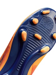 Nike Orange Phantom 360 Club Erling Haaland Multi Ground Football Boots - Image 9 of 9