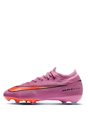 Nike Pink Mercurial Vapor 16 Pro Firm Ground Low Football Boots - Image 2 of 11