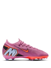 Nike Pink Mercurial Vapor 16 Pro Firm Ground Low Football Boots - Image 3 of 11