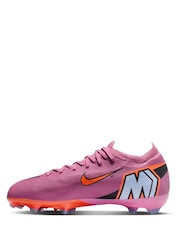 Nike Pink Mercurial Vapor 16 Pro Firm Ground Low Football Boots - Image 4 of 11