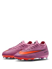 Nike Pink Mercurial Vapor 16 Pro Firm Ground Low Football Boots - Image 5 of 11