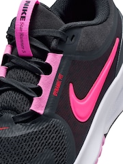 Սև/Գերվարդագույն - Nike Youth Star Runner 5 մարզակոշիկներ - Պատկեր 10 11-ից