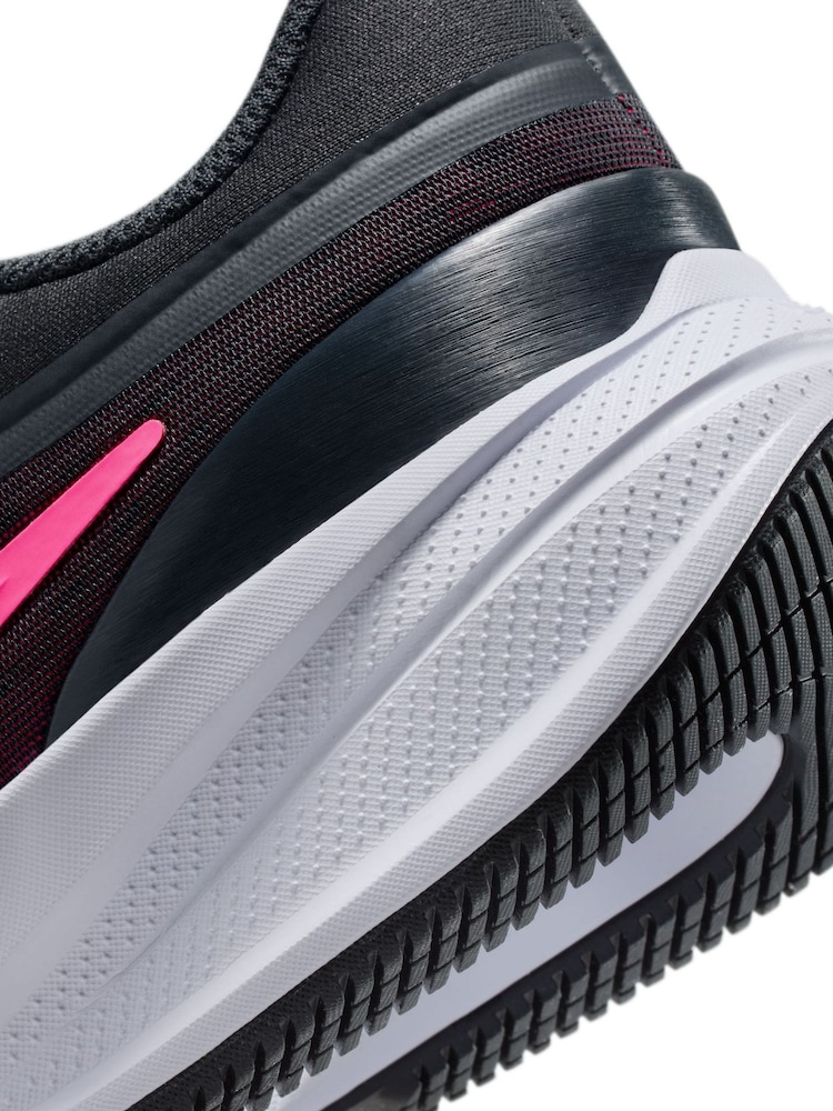 Սև/Գերվարդագույն - Nike Youth Star Runner 5 մարզակոշիկներ - Պատկեր 11 11-ից