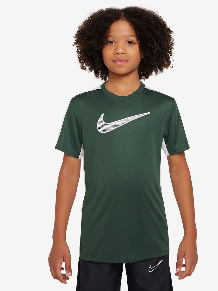 Nike Fir Green Trophy 23 Dri-FIT Short Sleeve T-Shirt - Image 3 of 3 Nike Fir Green Trophy 23 Dri-FIT Short Sleeve T-Shirt - Image 3 of 3