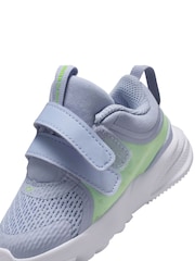 Nike Ghist Grey/Volt Yellow Infant Star Runner 5 Trainers - Image 10 of 10