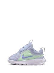 Nike Ghist Grey/Volt Yellow Infant Star Runner 5 Trainers - Image 4 of 10