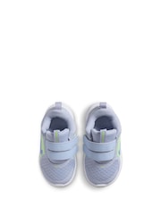 Nike Ghist Grey/Volt Yellow Infant Star Runner 5 Trainers - Image 8 of 10