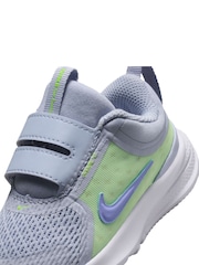 Nike Ghist Grey/Volt Yellow Infant Star Runner 5 Trainers - Image 9 of 10