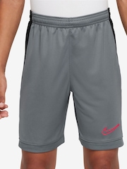 Nike Cool Grey Black Dri-FIT Academy 25 Shorts - Image 1 of 4