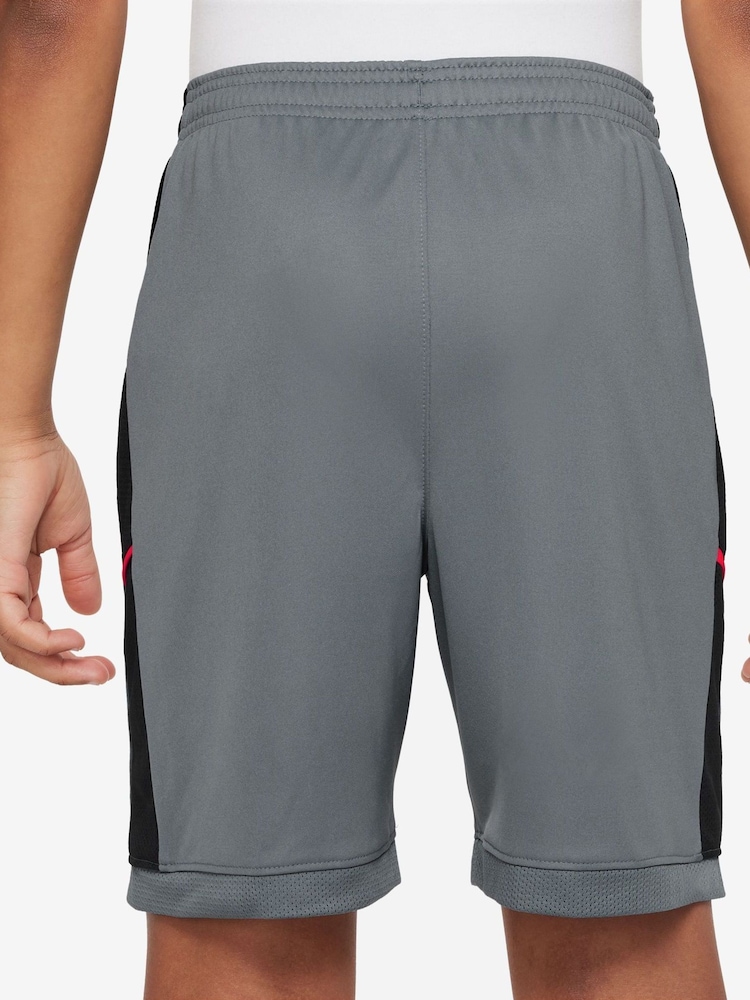 Nike Cool Grey Black Dri-FIT Academy 25 Shorts - Image 2 of 4