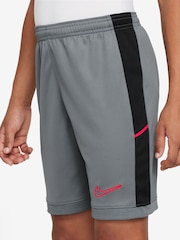 Nike Cool Grey Black Dri-FIT Academy 25 Shorts - Image 3 of 4