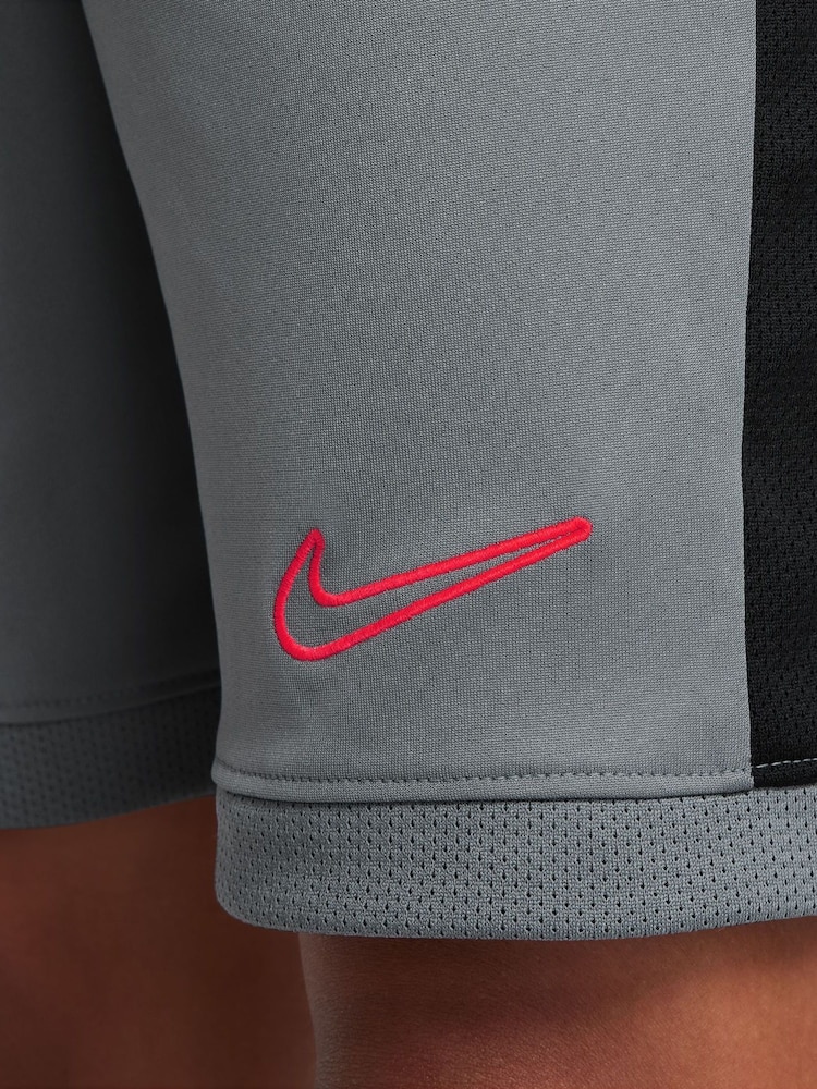 Nike Cool Grey Black Dri-FIT Academy 25 Shorts - Image 4 of 4