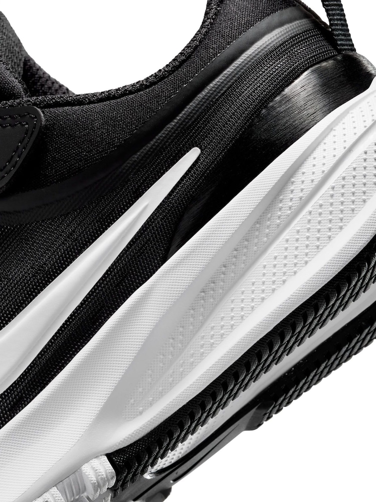 Nike Black/White Junior Star Runner 5 Trainers - Image 10 of 10