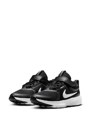 Nike Black/White Junior Star Runner 5 Trainers - Image 4 of 10