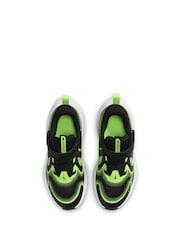 Nike Black/Volt Junior Cosmic Running Trainers - Image 5 of 9