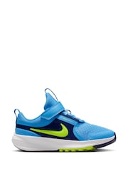 Nike University Blue Volt Junior Star Runner 5 Trainers - Image 3 of 10