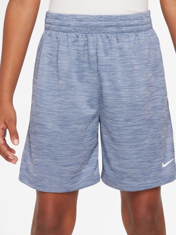 Nike World Indigo Blue Dri-FIT Multi Shorts - Image 1 of 4