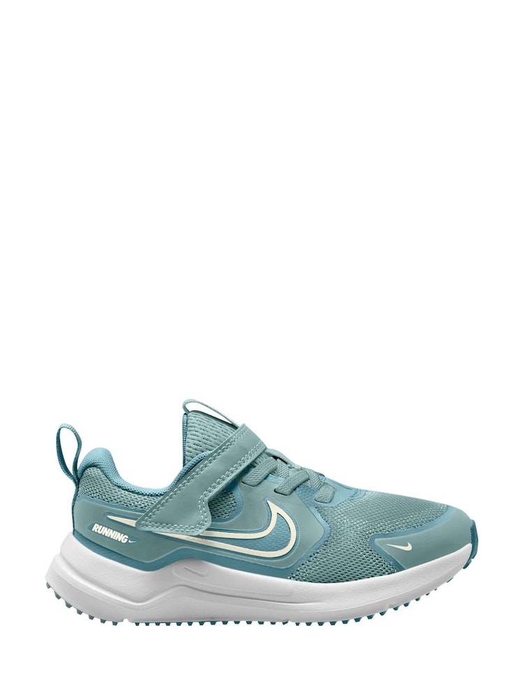 Nike Denim Turq Blue Junior Cosmic Running Trainers - Image 1 of 4 Nike Denim Turq Blue Junior Cosmic Running Trainers - Image 1 of 4