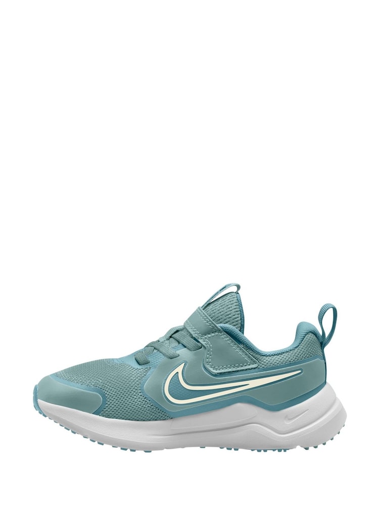 Nike Denim Turq Blue Junior Cosmic Running Trainers - Image 2 of 4 Nike Denim Turq Blue Junior Cosmic Running Trainers - Image 2 of 4