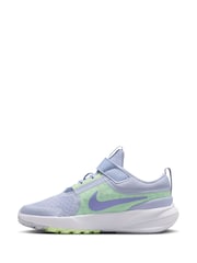 Nike Ghost Grey/Volt Yellow Junior Star Runner 5 Trainers - Image 3 of 10