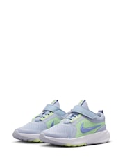 Nike Ghost Grey/Volt Yellow Junior Star Runner 5 Trainers - Image 6 of 10
