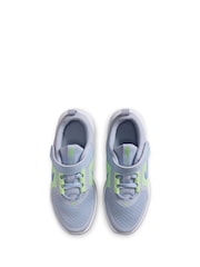 Nike Ghost Grey/Volt Yellow Junior Star Runner 5 Trainers - Image 8 of 10