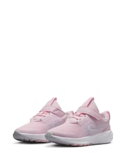 Nike White/Pink Foam Junior Star Runner 5 Trainers - Image 5 of 11