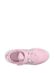 Nike White/Pink Foam Junior Star Runner 5 Trainers - Image 8 of 11