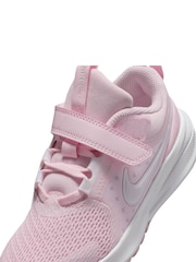 Nike White/Pink Foam Junior Star Runner 5 Trainers - Image 9 of 11