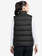 Nike Black Synthetic Filled Padded Gilet - Image 2 of 3