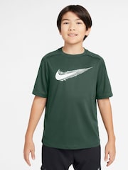 Nike Fir Green Dri-FIT Short Sleeve T-Shirt - Image 1 of 3