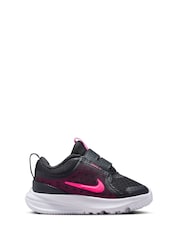 Nike Black/Hyper Pink Infant Star Runner 5 Trainers - Image 1 of 10