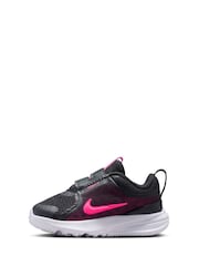 Nike Black/Hyper Pink Infant Star Runner 5 Trainers - Image 2 of 10