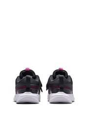 Nike Black/Hyper Pink Infant Star Runner 5 Trainers - Image 6 of 10