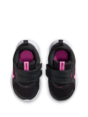 Nike Black/Hyper Pink Infant Star Runner 5 Trainers - Image 7 of 10
