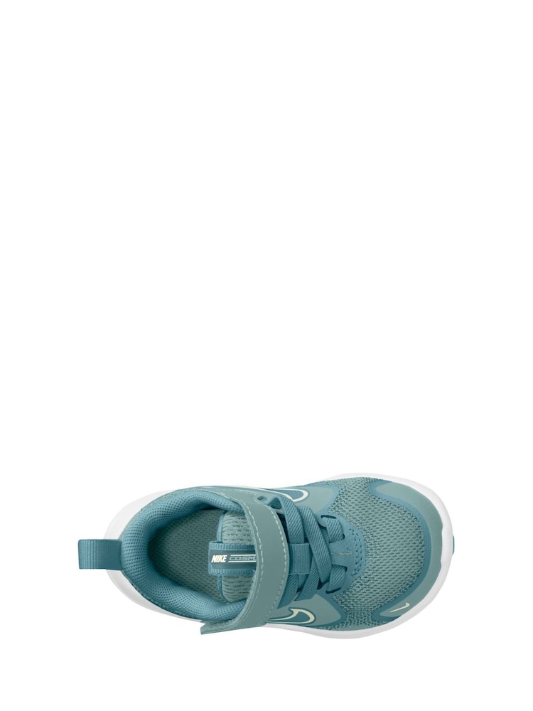 Nike Denim Turq Blue Infant Cosmic Running Trainers - Image 3 of 4