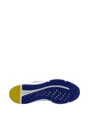 Nike White/Blue Youth Cosmic Running Trainers - Image 4 of 4