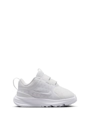 Nike White Infant Star Runner 5 Trainers - Image 1 of 10