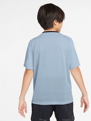 Nike Royal Blue Multi Tech Dri-FIT T-Shirt - Image 2 of 3