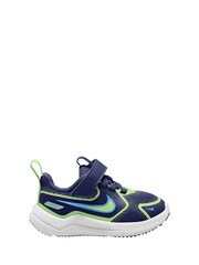 Nike Navy Volt Infant Cosmic Running Trainers - Image 1 of 5