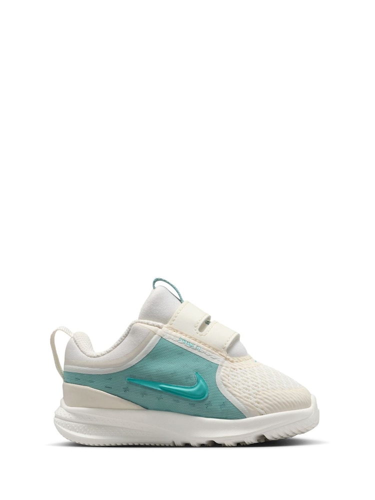 Nike Washed Teal/White Infant Star Runner 5 Trainers - Image 1 of 10 Nike Washed Teal/White Infant Star Runner 5 Trainers - Image 1 of 10