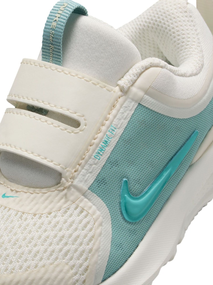 Nike Washed Teal/White Infant Star Runner 5 Trainers - Image 10 of 10 Nike Washed Teal/White Infant Star Runner 5 Trainers - Image 10 of 10