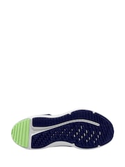Nike Navy Volt Junior Cosmic Running Trainers - Image 4 of 4