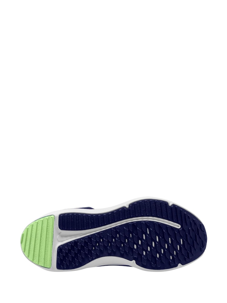 Nike Navy Volt Junior Cosmic Running Trainers - Image 4 of 4